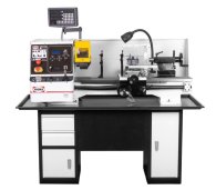 SPP-750M - Soustruh na kov poloautomatický s digitálním odměřováním a osvětlením