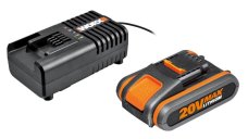 WA3601 - Akumulátor 20V, 2Ah + nabíječka 20V, 2A